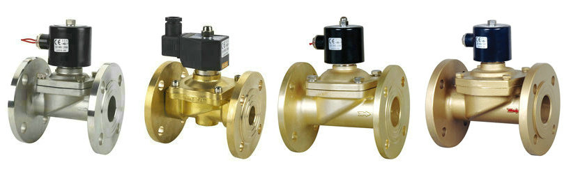 分步直动式法兰电磁阀